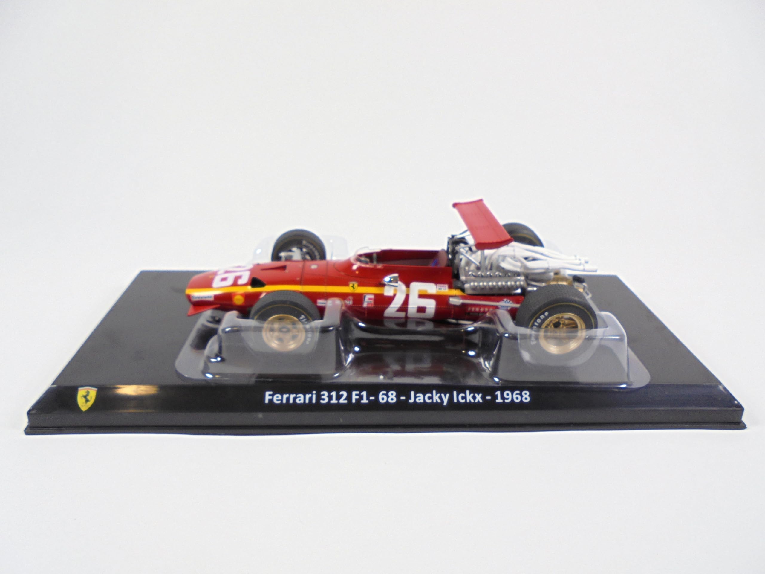 1/24 FERRARI F1 312 1968年 フェラーリF1 Amazon.co.jp: - フォーミュラ1 フェラーリ 312 F1 68 Jacky Ickx 1968