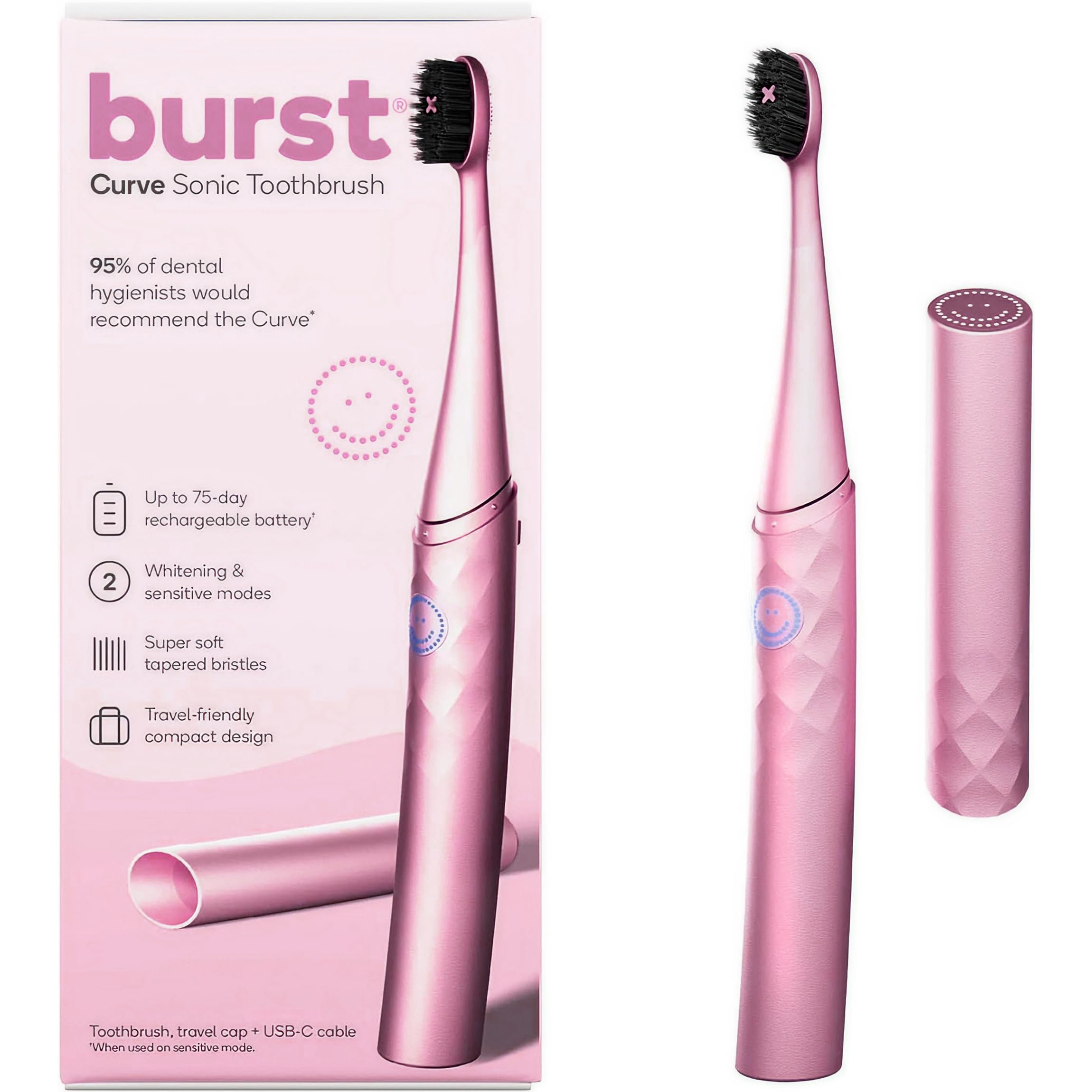 Burst Curve Sonic Electric Toothbrush