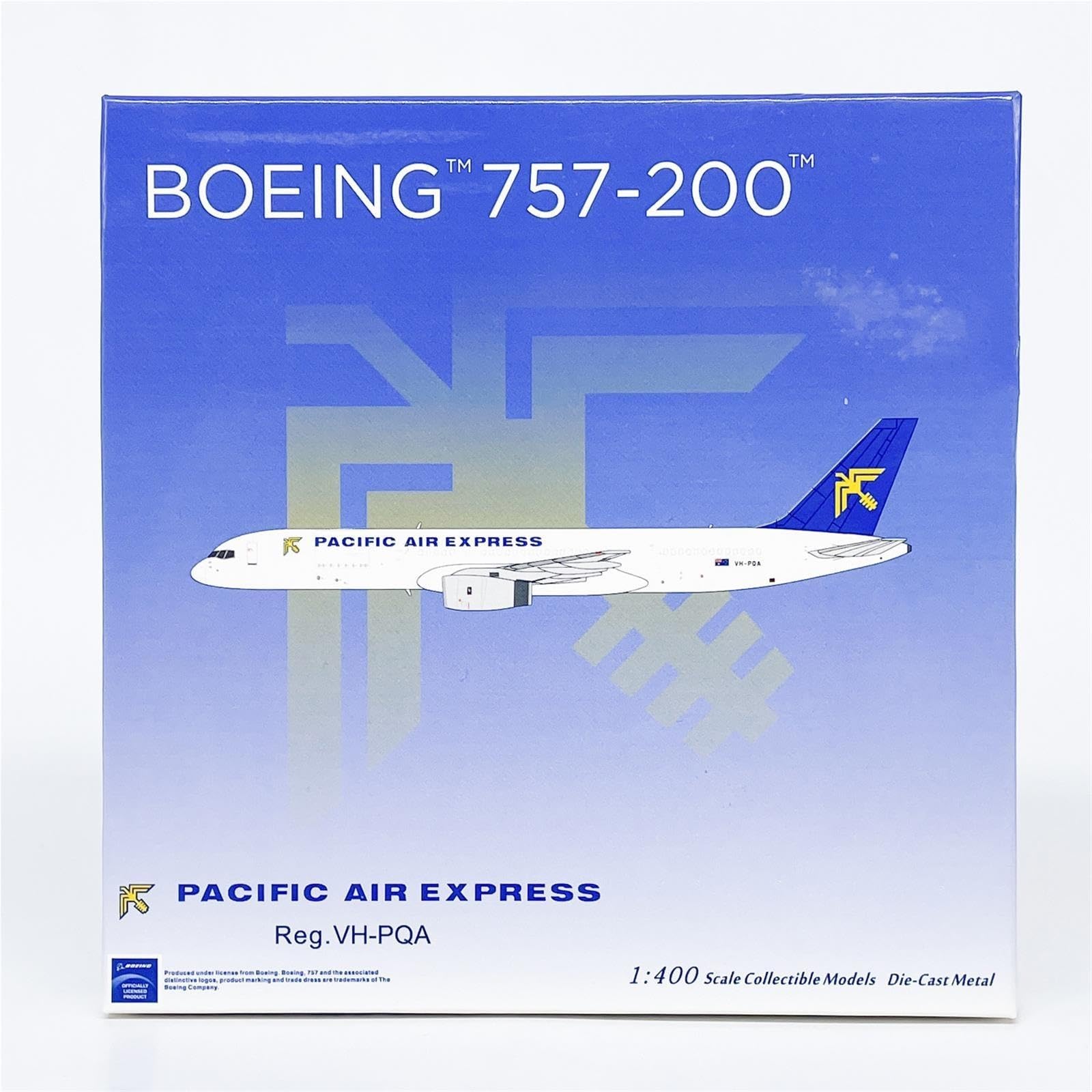 aerei a reazione Ornamento in lega Pacific Air Express B757-200 in scala 1:400 regali per piloti