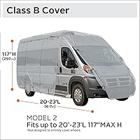 Vista 2 de Classic Accessories Over Drive PermaPRO - Cubierta para autocaravana Clase B, se adapta a caravanas de 23 a 25 pies
