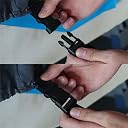 21-24FT Boat Cover Trailerable Heavy Duty Raeplacement for Pontoon Beam 102 gallery image