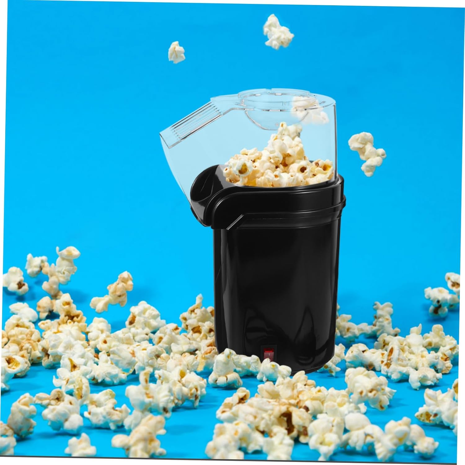ABOOFAN Popcorn Machine Electric Popcorn Popper Maker Air Popper Maker Movie Hot Air Cover