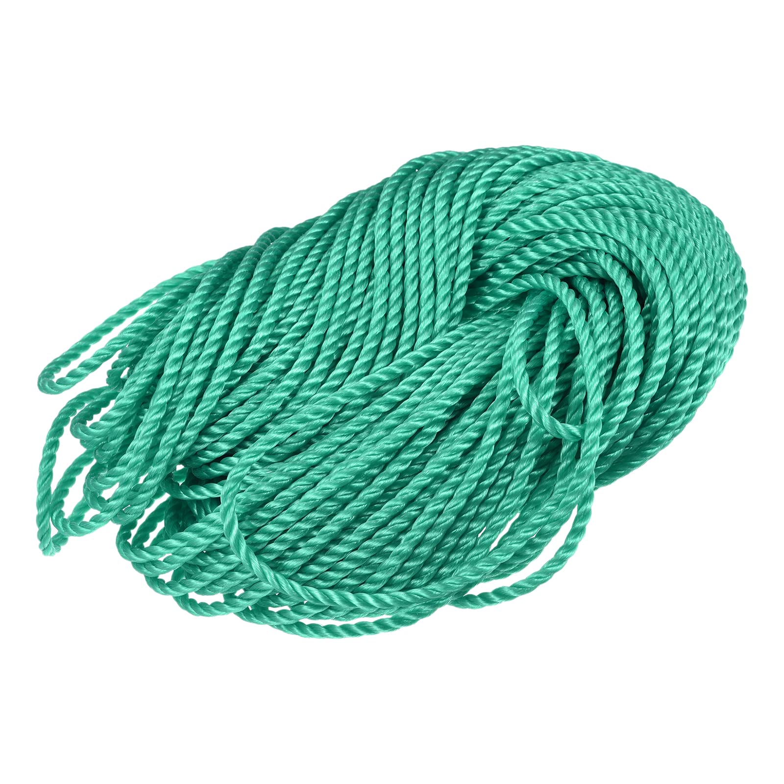 Cuerda de nailon trenzada verde de 5 mm para trabajos de mampostería