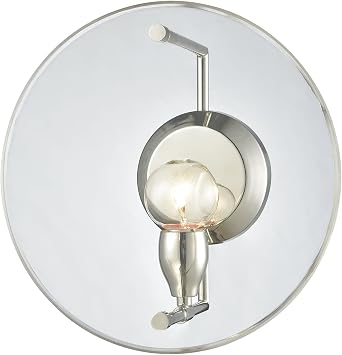 Elk Home 32320/1 Disco 12 High 1-Light Sconce in Polished Nickel