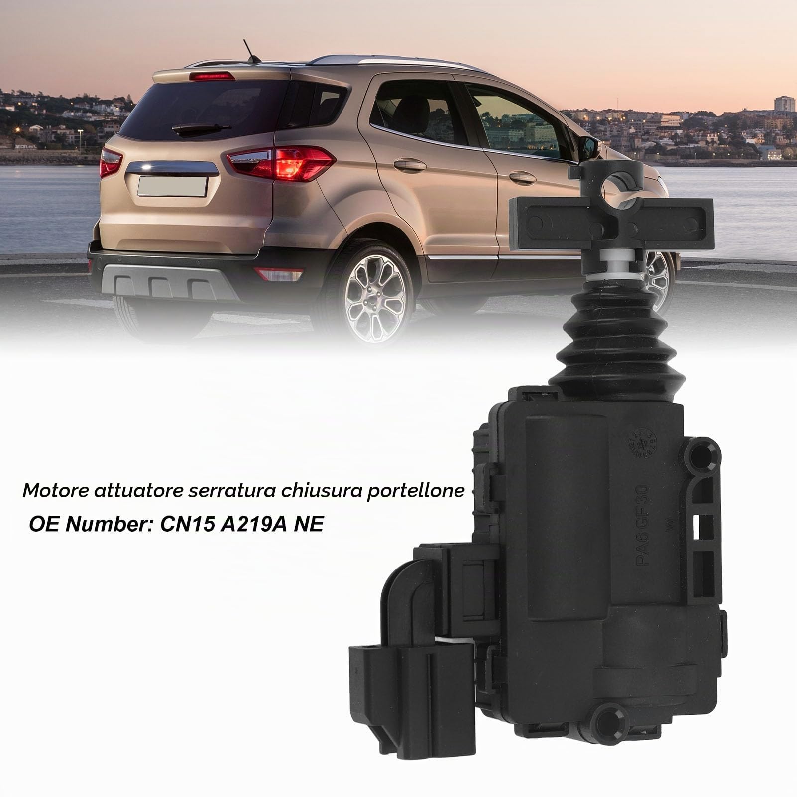 KIMISS Motore Attuatore Serratura Serratura Portellone Posteriore CN15 A219A NE Attuatore Controllo Serratura Portellone Posteriore Blocco e Sblocco Automatico per Ecosport