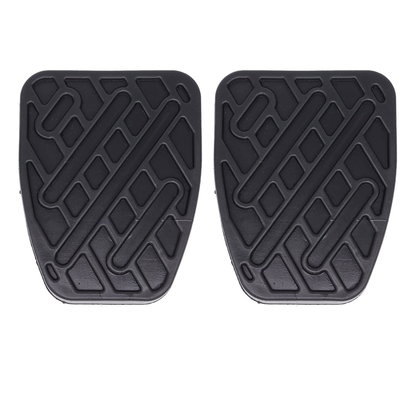 pedaliera frizione Copertura In Gomma Pedale Freno Frizione Auto Per Nissan Per Qashqai Per J11 Per J10 2007-2010 2011 2012 2013 2014 2015 2016(2Pc)