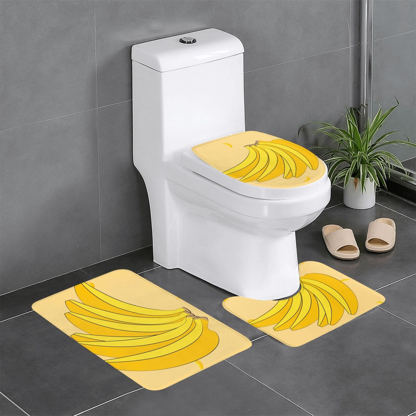 Tapis de bain antidérapant pour éviter les glissades sur le carrelage des WC et de la douche