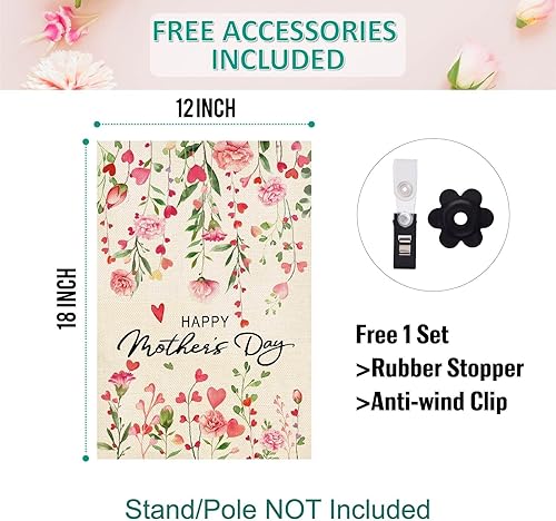 Miniatura 4 de Baccessor Bandera de jardín de bienvenida del día de San Patricio, 12.5 x 18 pulgadas, vertical, de doble cara, trébol verde de la suerte,