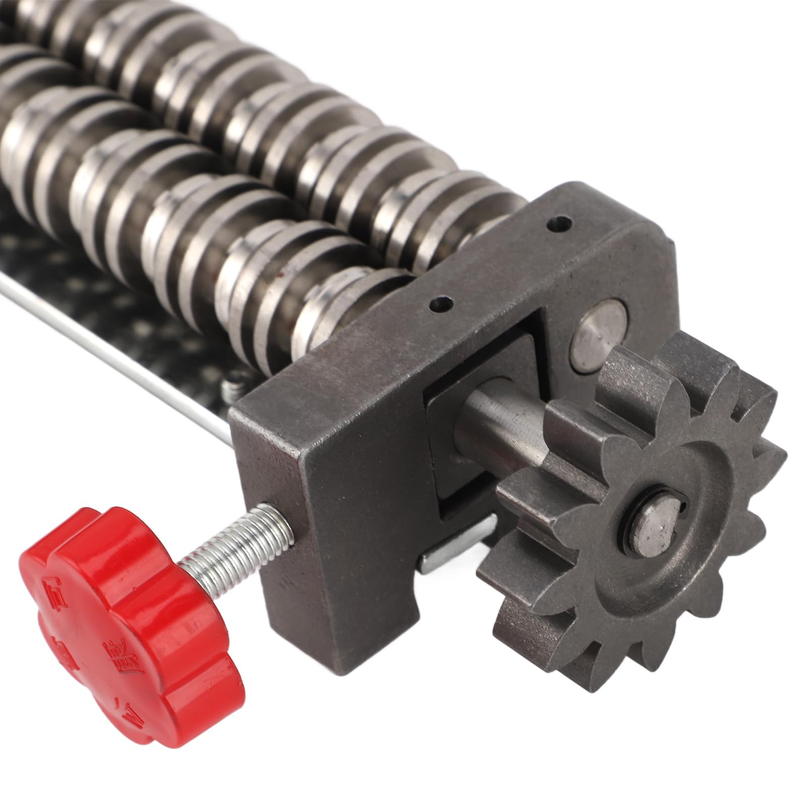 Generic Nudelmaschine-Aufsatz, Edelstahl-Nudelschneider, Nudelmaschine-Zubehör mit Rollen, Ideal für Selbstgemachte Nudeln (Machen Sie 3 mm bis 9 mm flache Nudeln)