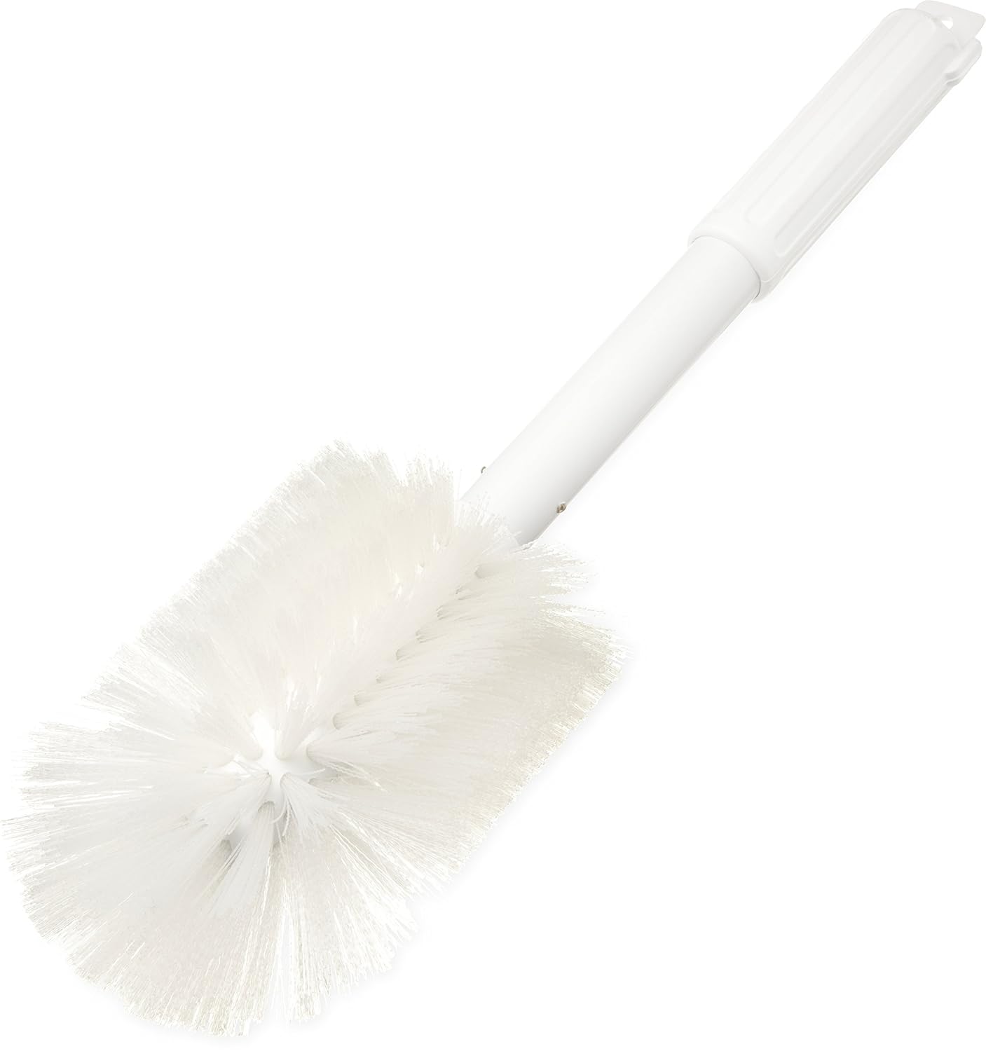 SPARTA Industial Tank Brush Pipe Brush, Drain Brush with Handle for Commercial Kitchens, Polyester Bristle, 3.5 Inch, White, (Pack of 6)