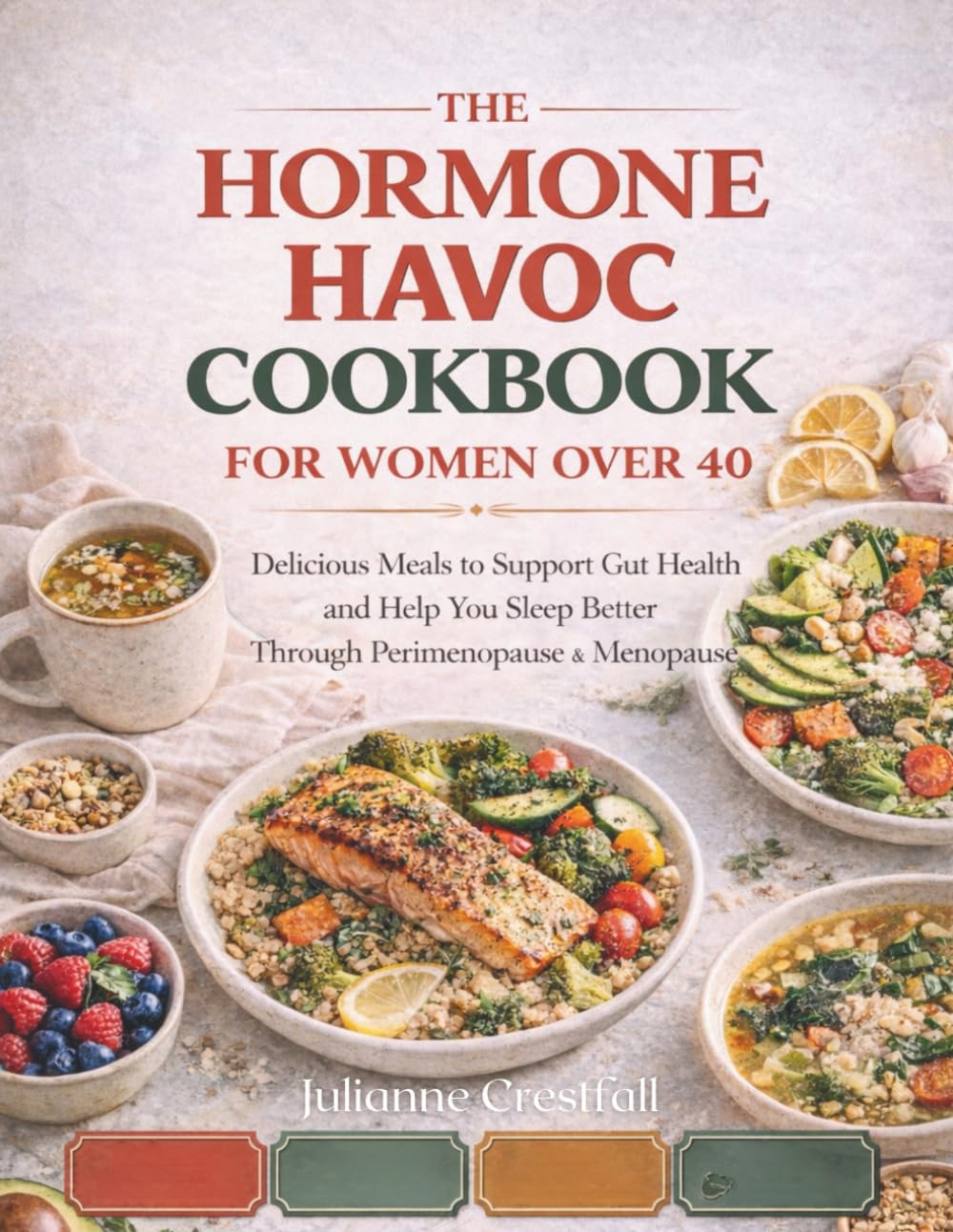 The Hormone Havoc Cookbook for Women over 40: Delicious Meals to Support Gut Health and Help You Sleep Better Through Perimenopause and Menopause