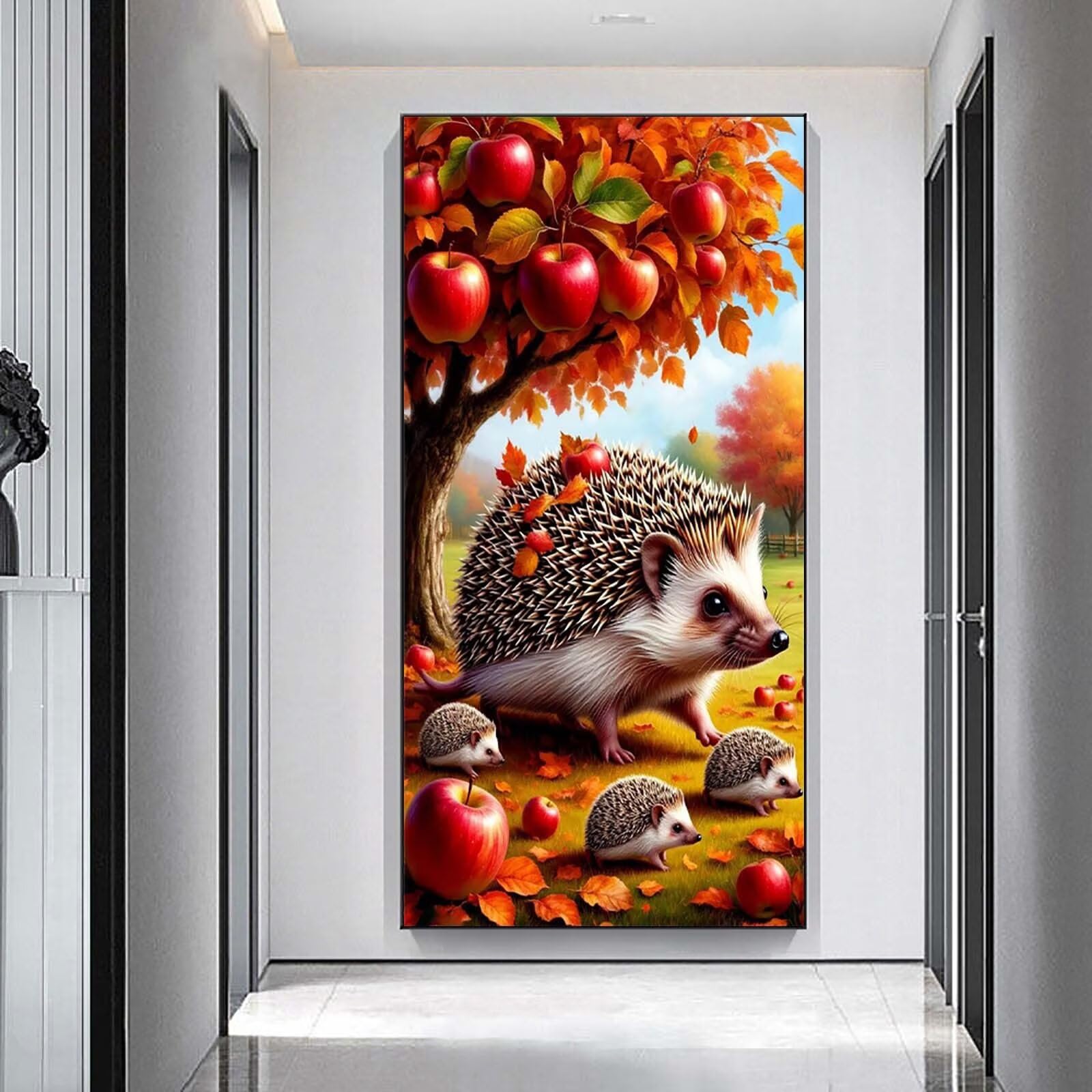 Diamentowe malowanie owoców, DIY diamentowe malowanie dorośli 60x120cm n5w