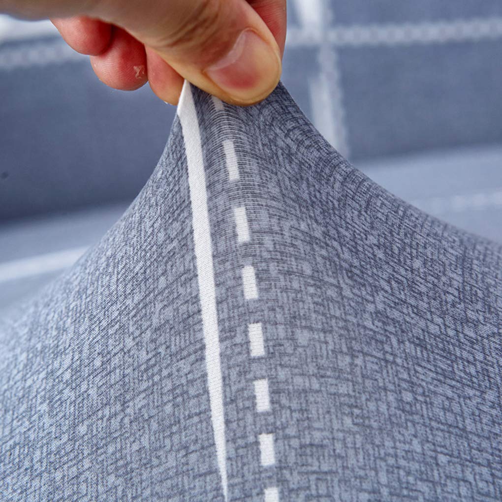 Copridivano  Singolo, Grigio  Copridivano Super Elasticizzato Monoblocco A Tre Posti Protezione Elastica Per Mobili 99070712