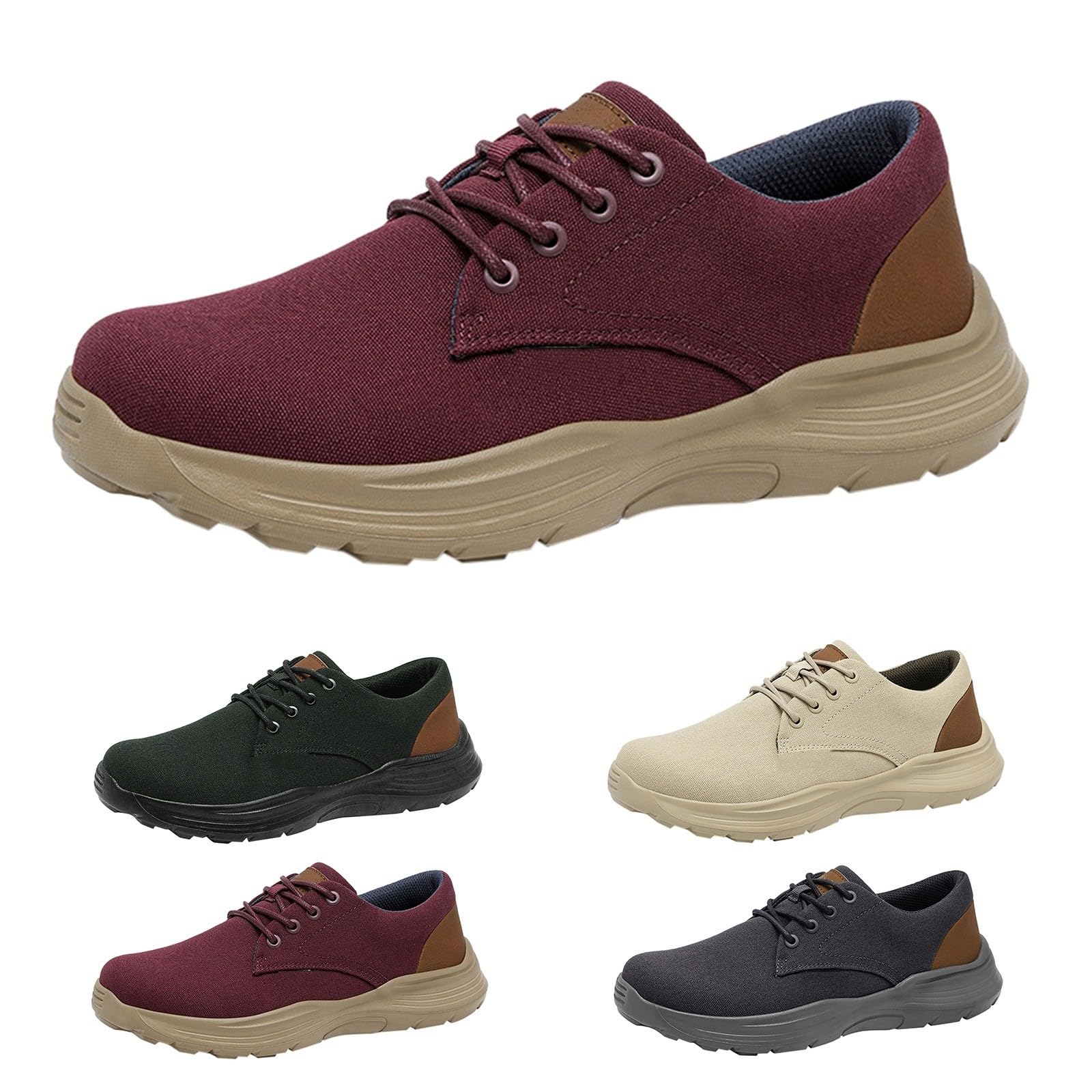 Zapatillas de caminar ligeras zapatillas deportivas ortopédicas para hombre