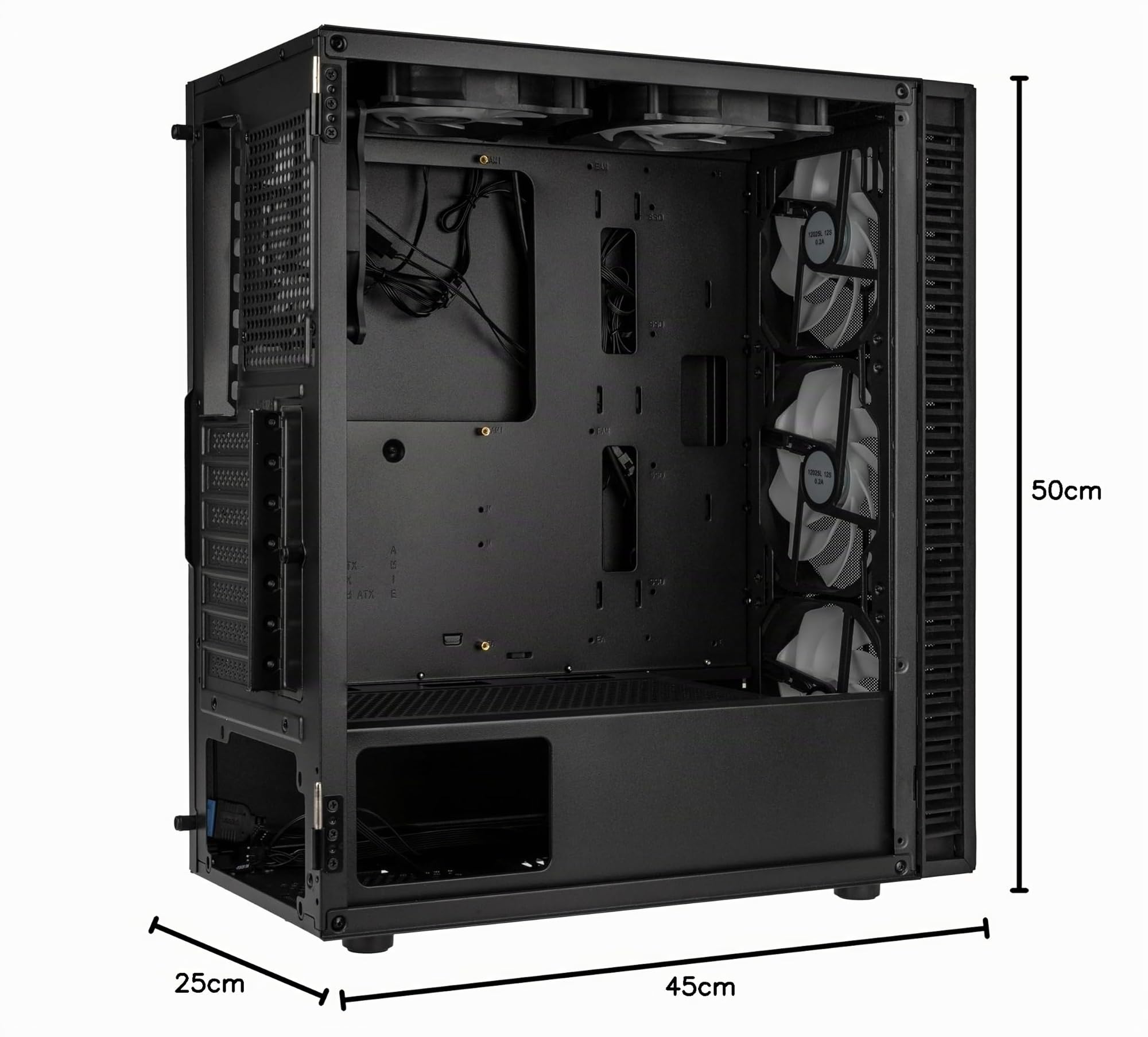 Kolink Observatory Hf Mb Computer Case Midi Tower Nero (kolink Observatory Hf Mesh Argb Midi Tower Case - Black)