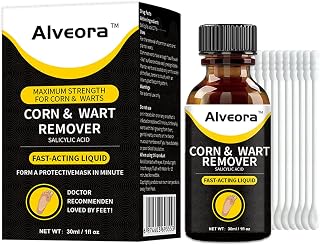 Wart Remover Liquid,Wart Remover Fast Acting 17% Salicylic Acid Wart Removers for Genital,Common,Flat,Plantar,Warts,Corn and Callus 1 floz (NDC Code：84010-076-01)