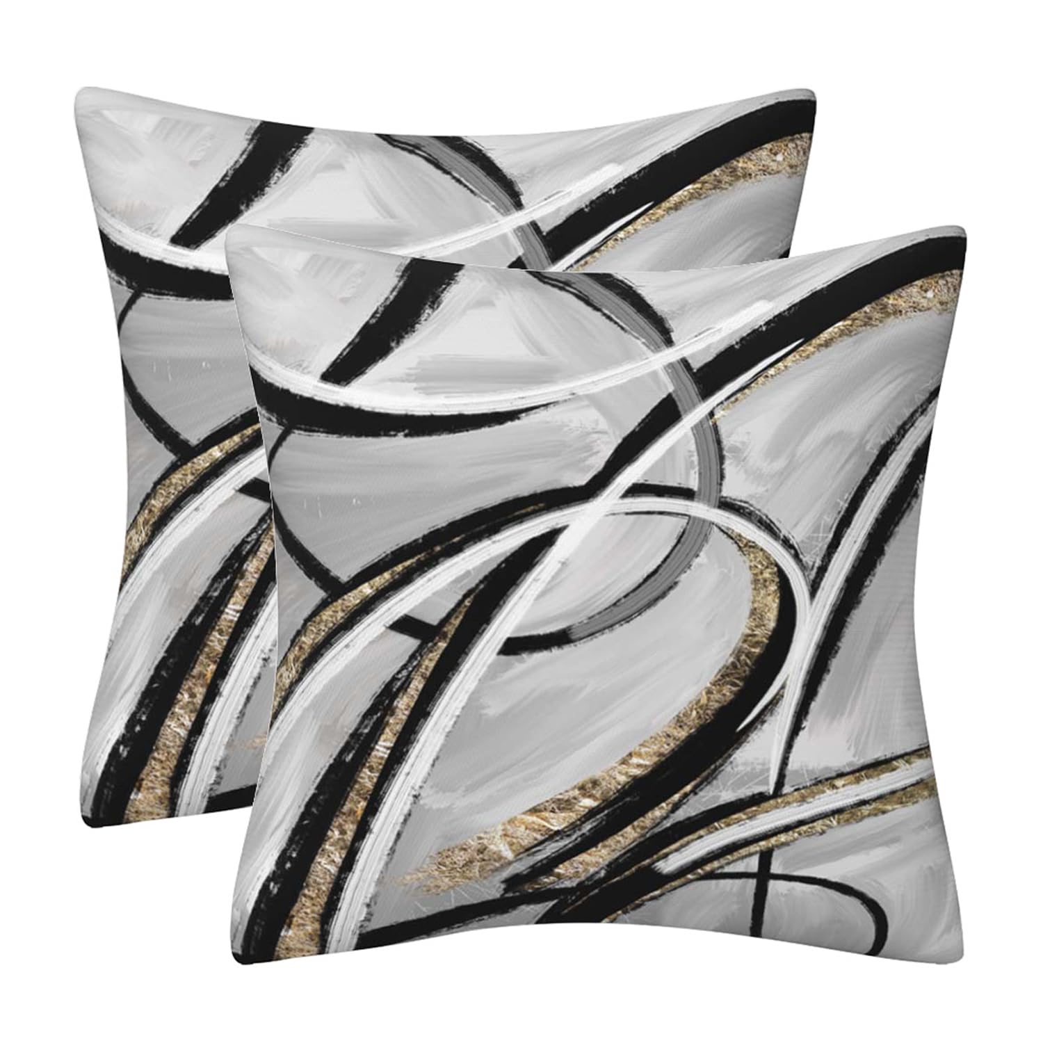 Deconovo Set Of 2 Red Cushion Covers 45 X 45 Cm, Soft Decorative Small Dot Corduroy Throw Pillow Covers With Invisible Zipper