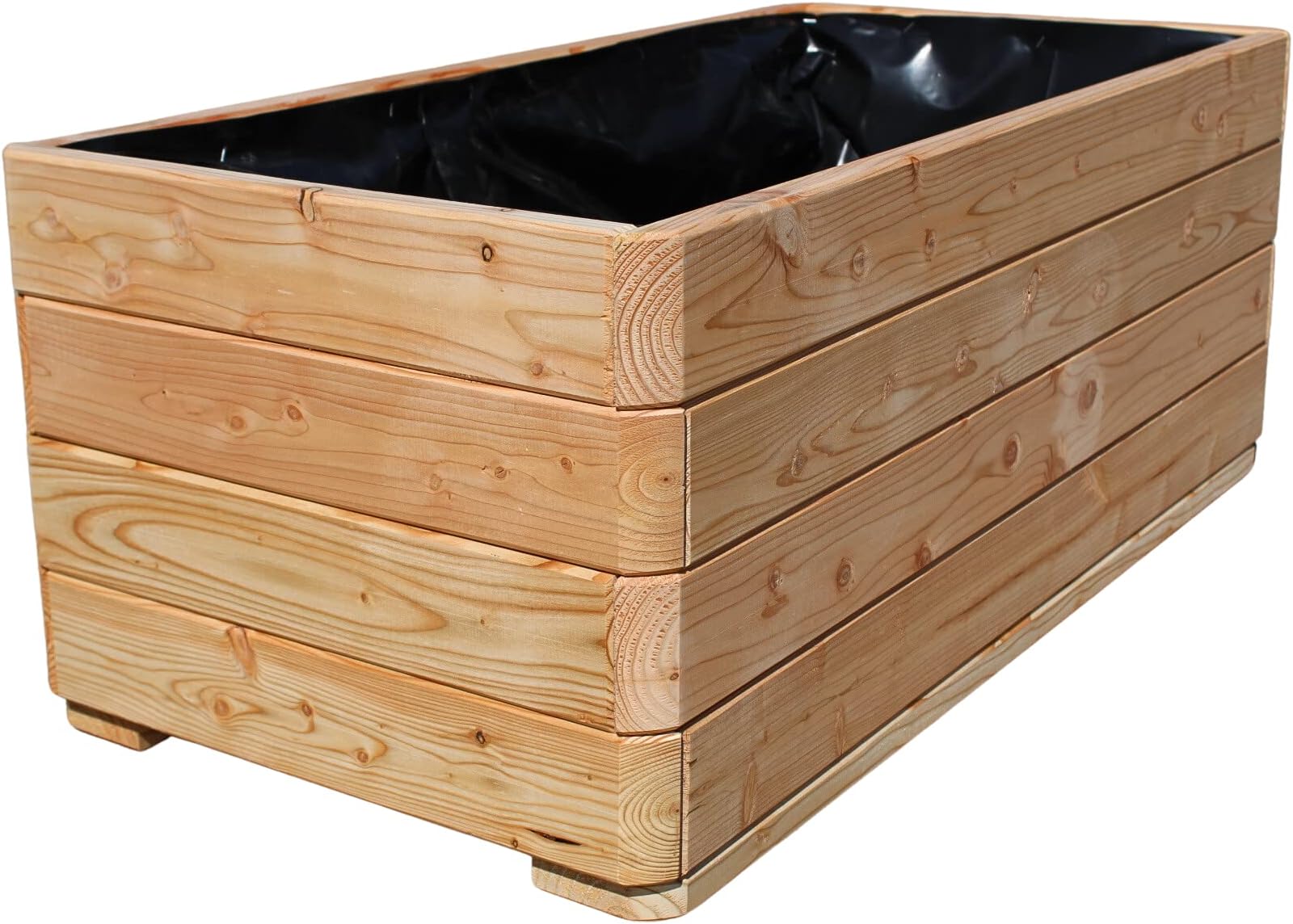 Hochbeet Ablage Pflanz Kasten Holz Blumen Beet Kübel Eckig Kräuter