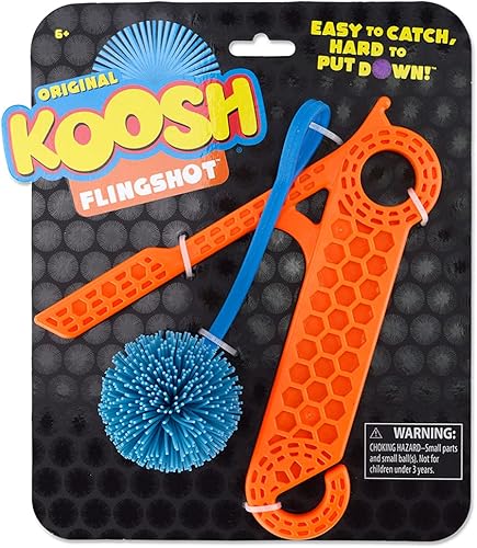 Miniatura 4 de Koosh Flingshot - Pelota Koosh especial hecha solo para lanzar. - Fácil de atrapar, difícil de poner - A partir de 6 años