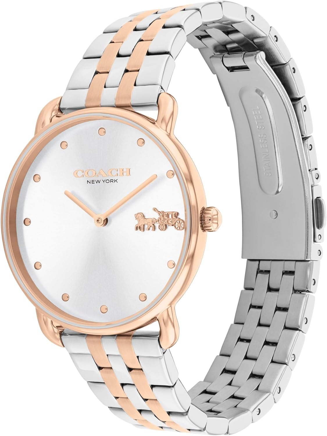 COACH Elliot Women's Watch | Sophisticated Elegance with Iconic Logo Detail | Premium Timepiece for Everyday Wear | Ideal Gift for Her | Water-Resistant | 36 mm - Image 2