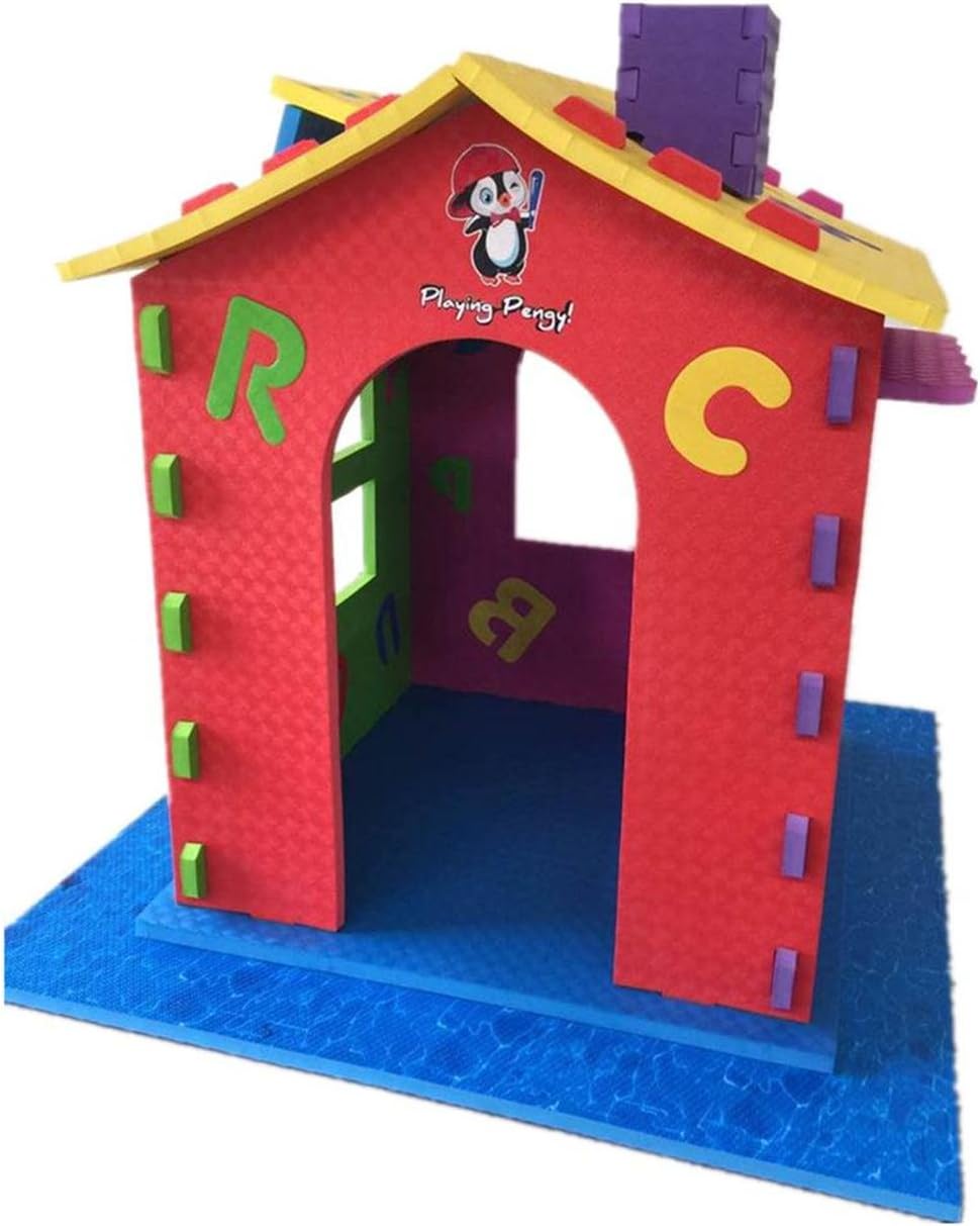 Play House-Red Non-Toxic Foam EVA Cottage