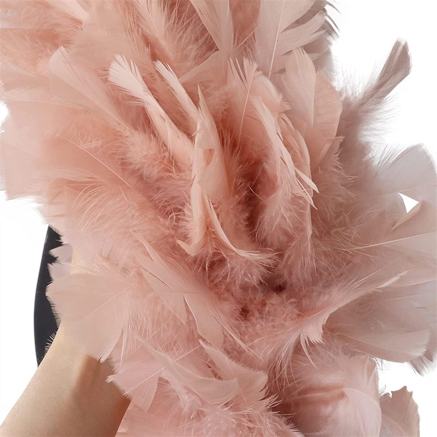 Federschals, Federboa, flauschige Federboa, 2 Meter flauschige Federboas für Frauen Mädchen Kostüm Dress Up Party Bulk Dekoration 200 Gramm (Farbe: 22, Größe: 200 Gramm)