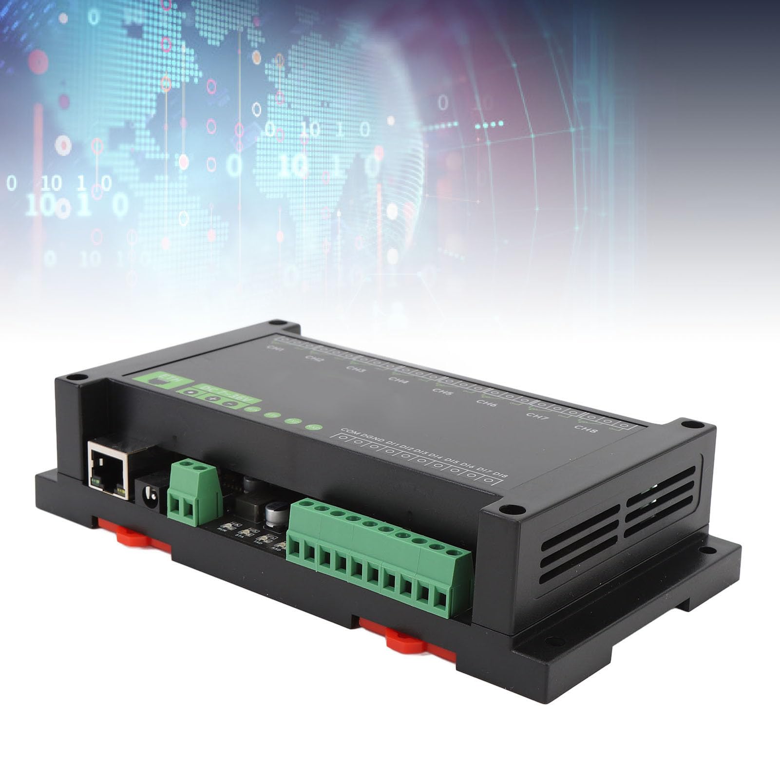 Modulo relè Ethernet 8CH per Porta Protocollo RTU, Che Comunica con Vari Circuiti di Protezione 'isolamento