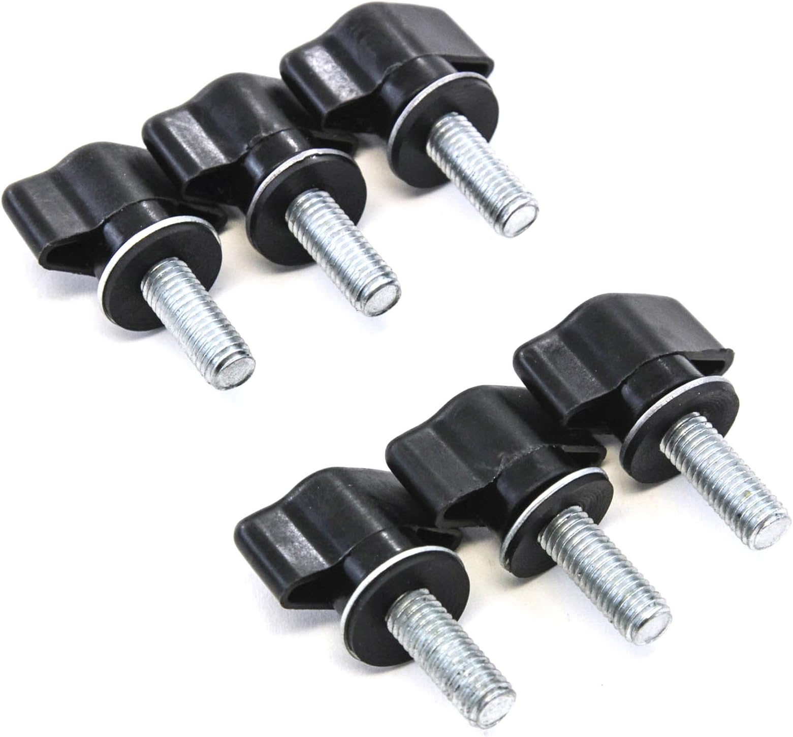 6 Quick Removal Screws Hardware for 2007-2018 Compatible with Jeep Wrangler JK Hard Top Quick Release Fastener Kit for HardTop