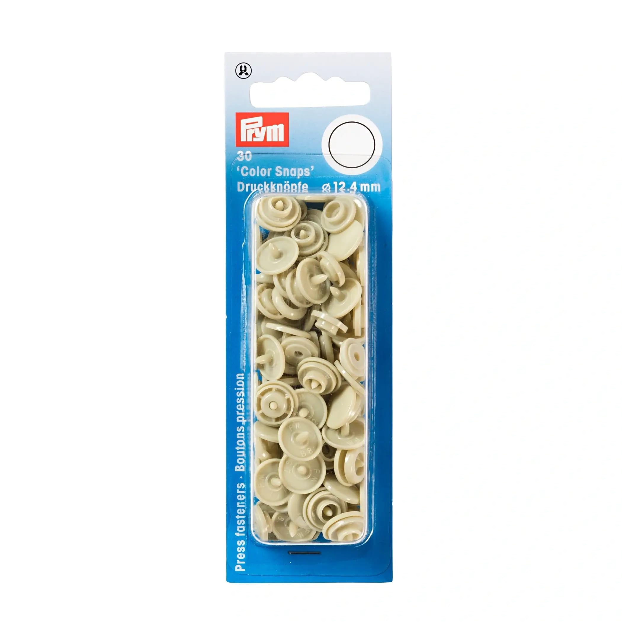 Prym Beige Snaps Press Fasteners