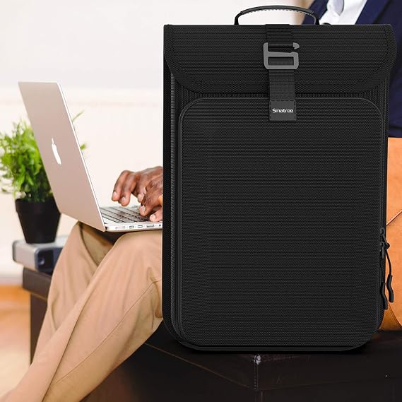 Smatree Business Laptop Backpack, Travel Slim Laptop Bag for 14-16 inch Macbook Pro M5 2025/M3 2024, 13.6 inch Macbook Air 2025/2024,13inch Surface Pro 8/Acer Aspire 5/HP OMEN 15/Acer Nitro 5 15.6inch