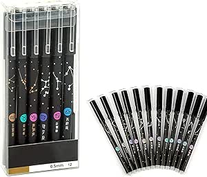 Juego De 6 Bolígrafos Borrables De Gel Borrables Con Tinta