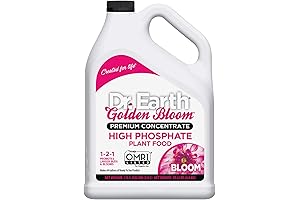 DR. EARTH Organic and Natural Golden Bloom HIGH Phosphate Liquid Plant Food 1-2-1 1gal