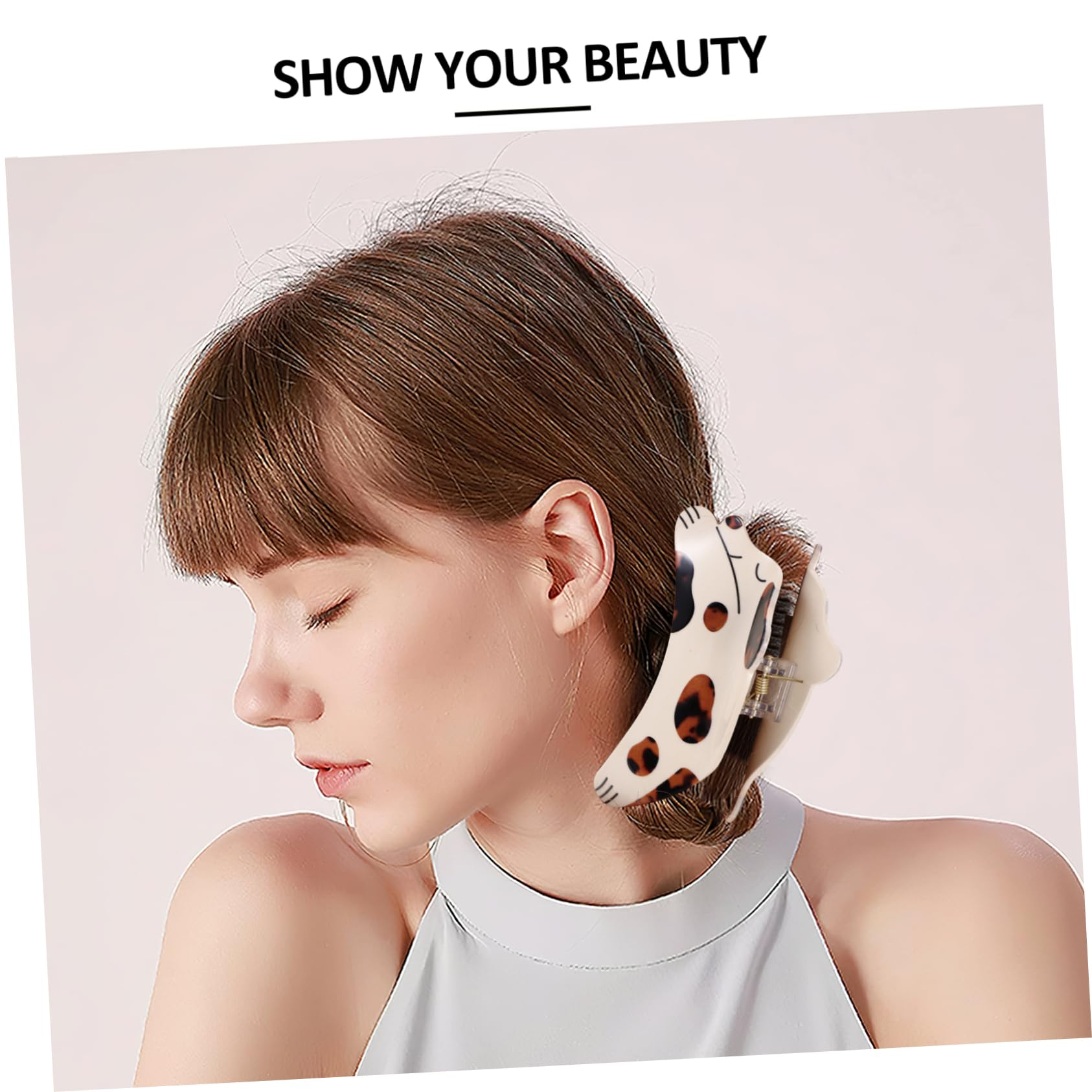 DOITOOL 6piezas Pinzas Cabello Clips Antideslizantes Para Mujeres Sujetadores Para Cabello Grueso Accesorios De Moda Para Fiestas y