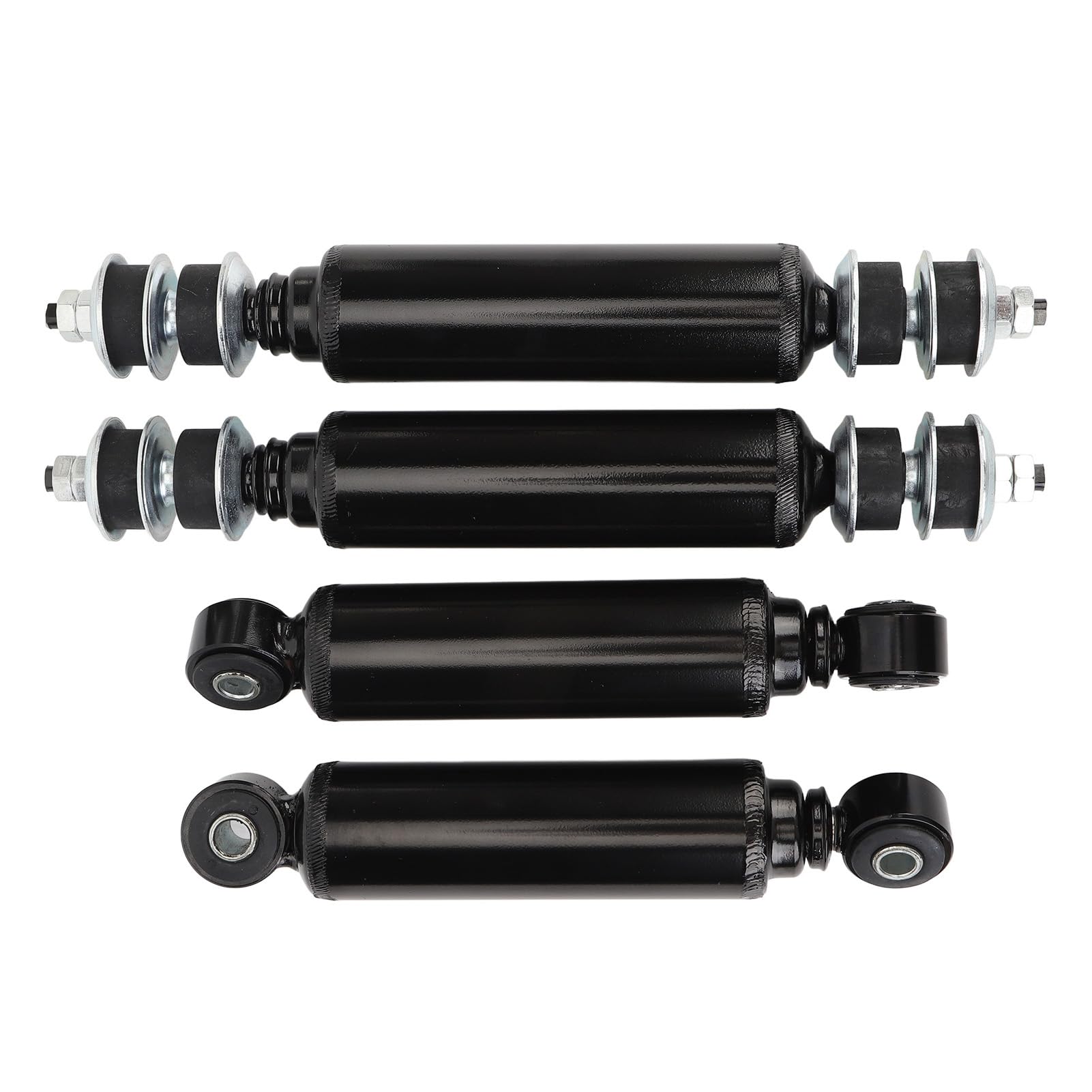 Kit Ammortizzatore per Carrello da Robusto Metallo 4 Pezzi di Ricambio Anteriore Posteriore per Auto Club Adatta per DS e Gas Precedente 1014235 1014236