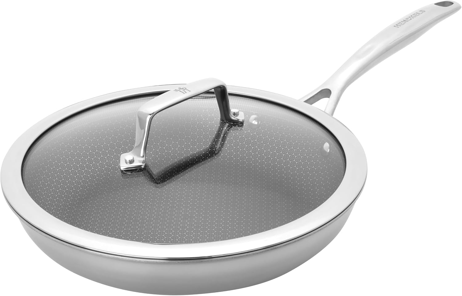 HENCKELS Paradigm 10 Stainless Steel Frying Pan with Lid