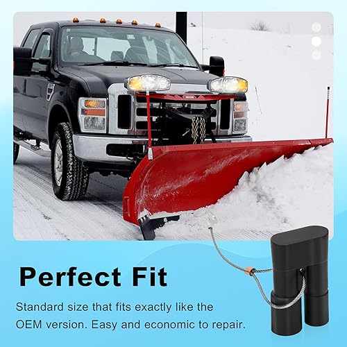 Miniatura 4 de Xinafan MSC05081 - Tapones de tapa antipolvo compatibles con Boss Plow Parts MSC03721 Reemplazo de cubierta de quitanieves para jefe kit de