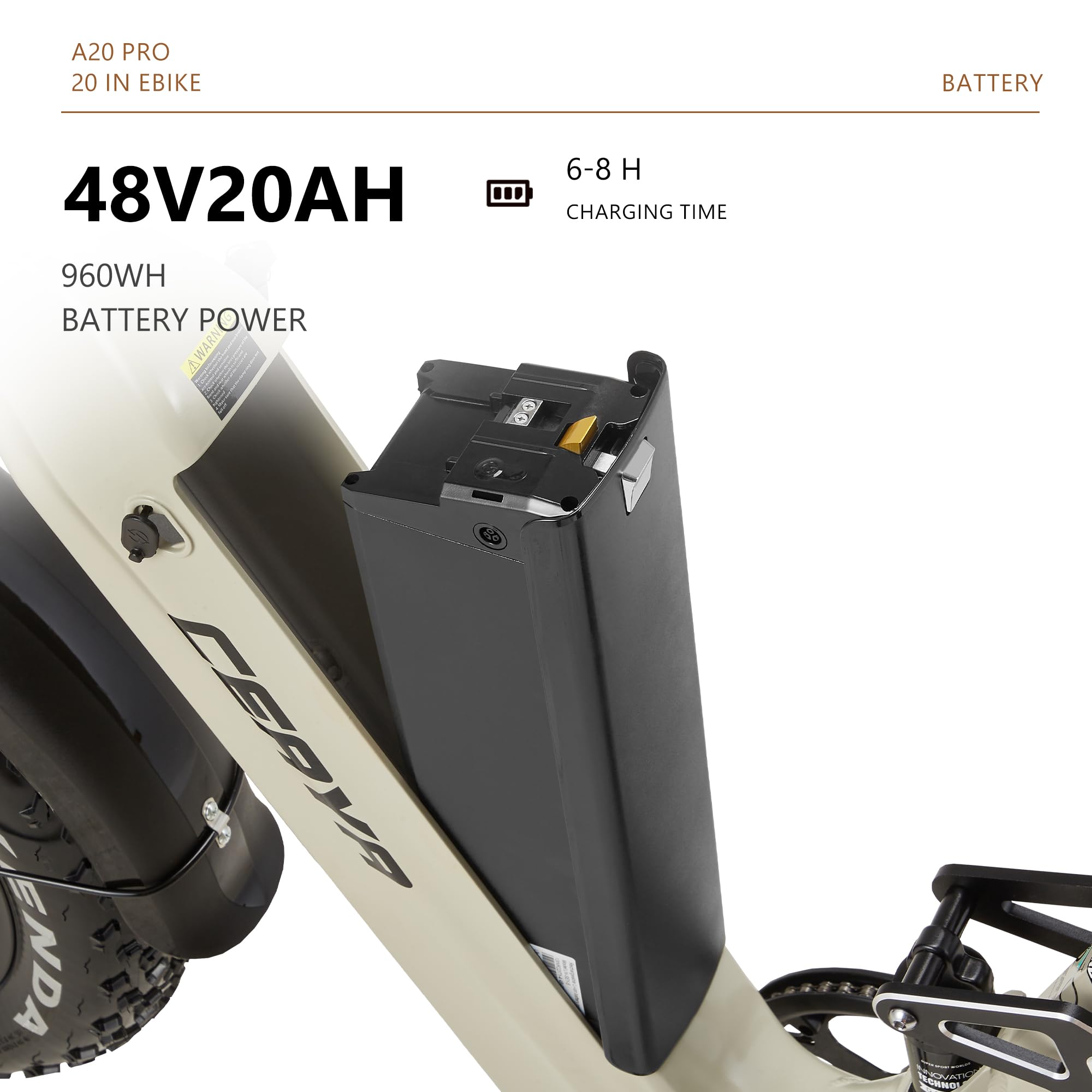 E Bike Herren Damen Elektrofahrrader E-Bike 20 Zoll mit 48V20AH Akku,7 Gang,Doppel federung Doppelscheibenbremse,Fat e Bike