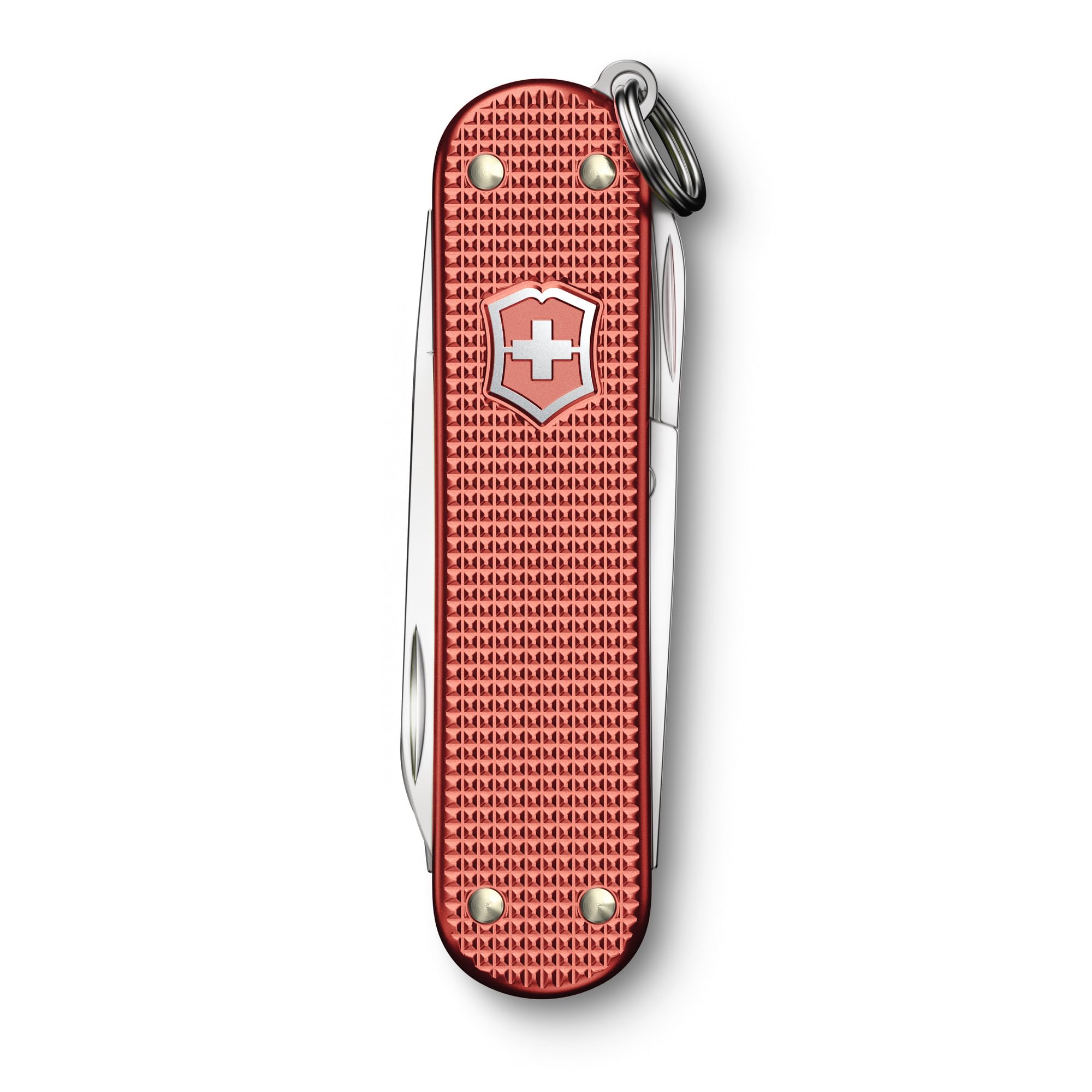 Victorinox Couteau Suisse Petit Classic SD Alox Édition Limitée 2025, Multitool, Couteau Suisse, 5 Fonctions, Lame, Ciseaux, Rouge