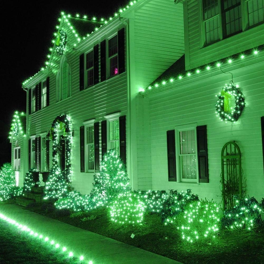 Guirlande Lumineuse, Guirlande Lumineuse, 5 m, 50 LED, télécommande + Batterie + USB, lumières Noël à LED, Fil Transparent extérieur, Guirlande Lumineuse intérieur et extérieur, Guirlande Lumineuse s