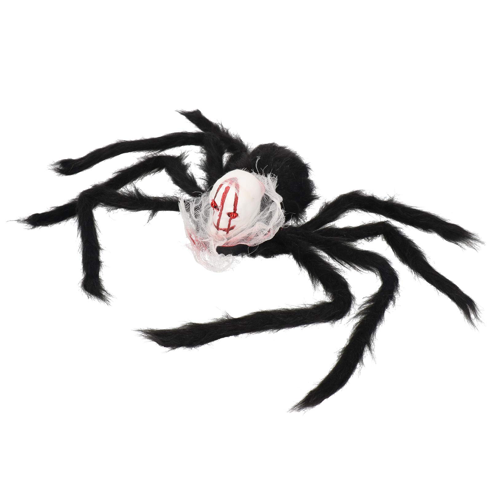 Buy Halloween Realistic Hairy Spiders Set, Halloween Spider Decorations