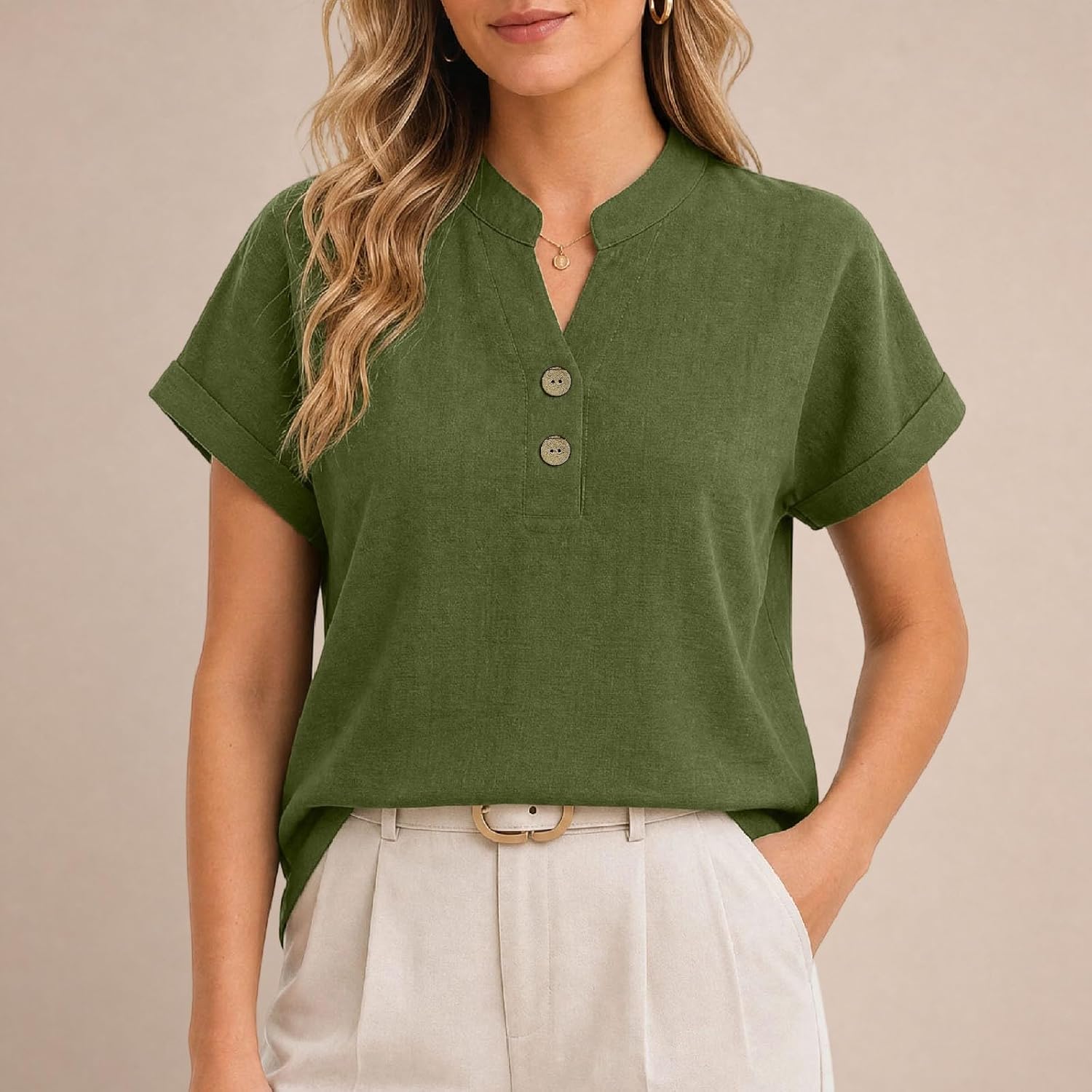 Womens Tshirt Short Sleeve Summer Tops Henley V Neck | Womens Tshirt Short Sleeve Summer Tops Henley V Neck Shirts Casual Tee Summer Clothes Trendy Outfits