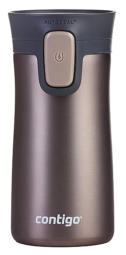 Pinnacle Autoseal Travel Mug, Stainless Steel Thermal Mug, Vacuum Flask,