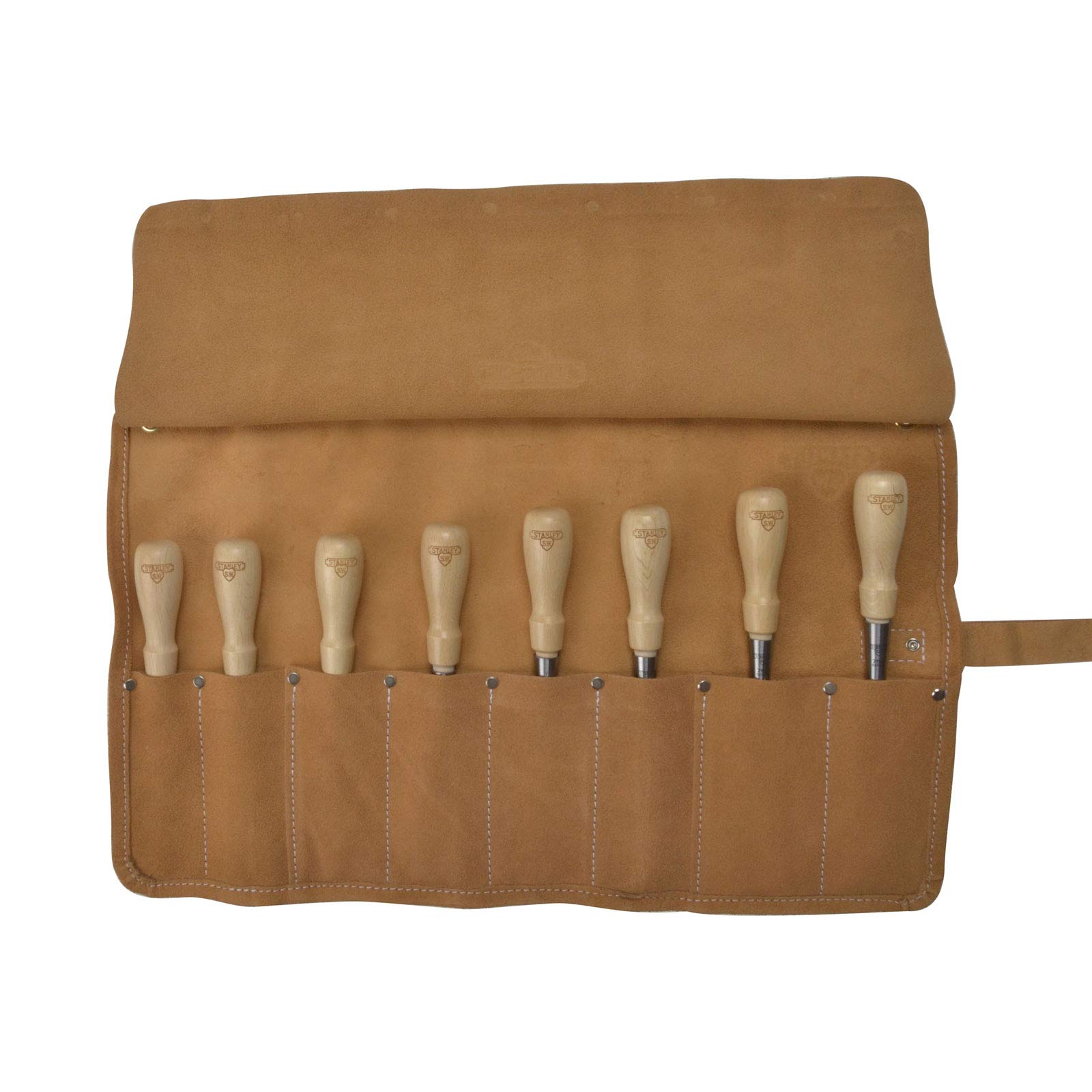 Stanley Sweet Heart - Pack de 8 formones (3, 6, 10, 12, 16, 18, 25, 32 mm)