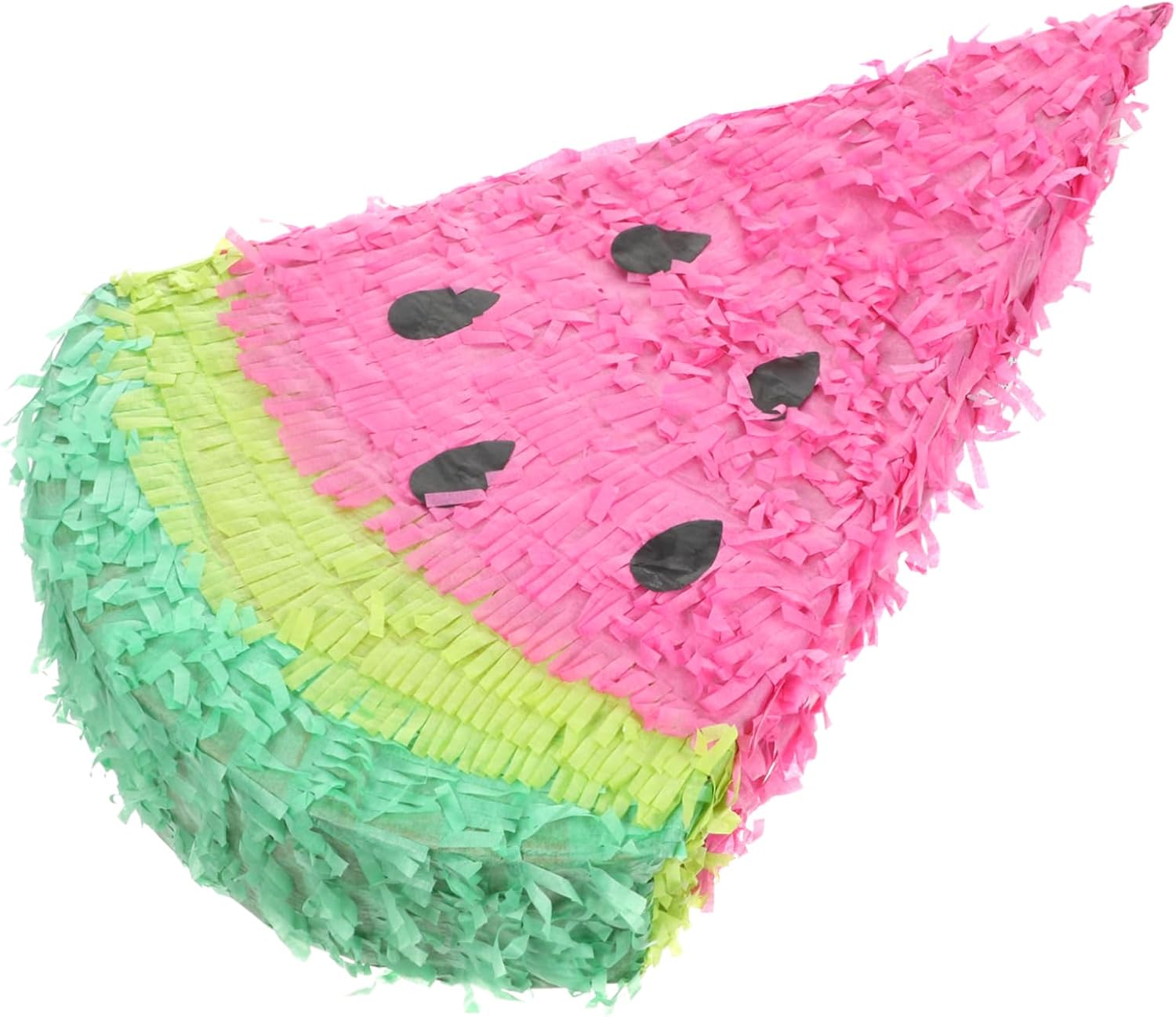 Elegant Watermelon Cake Pinata Sugar Filled Party Pinata Birthday Celebration Candy Theme Decor