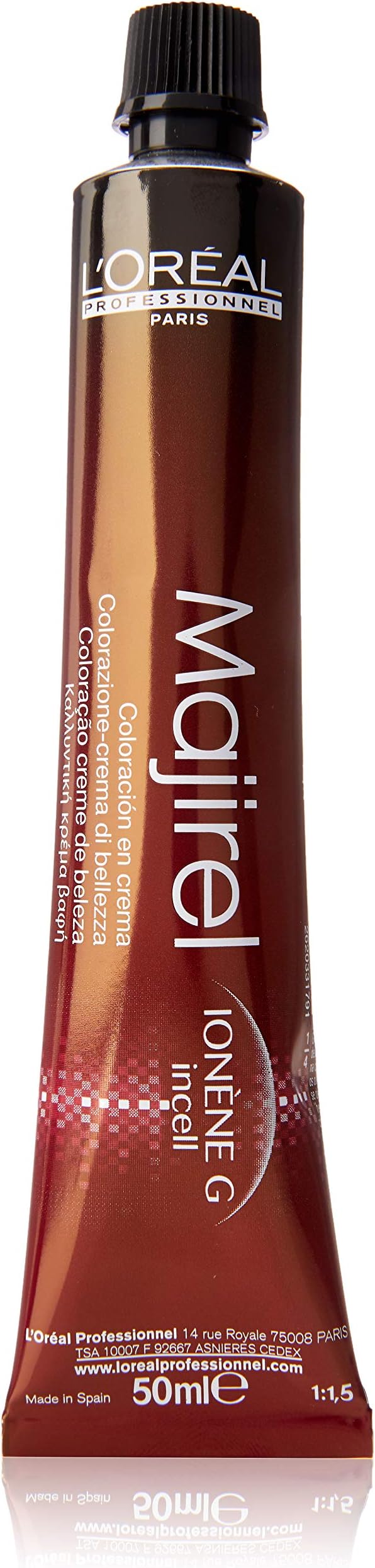 L'OREAL MAJIREL Shade 7.12 Iridescent Ash Blonde 50ml