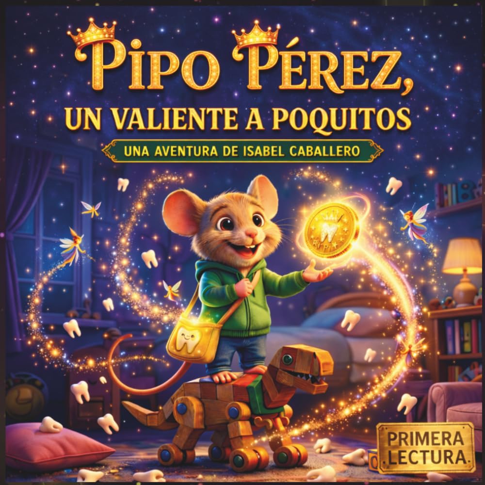 Pipo Pérez, un valiente a poquitos: Un cuento del Ratoncito Pérez para superar el miedo paso a paso. (Lectura recomendada 4-8 años)