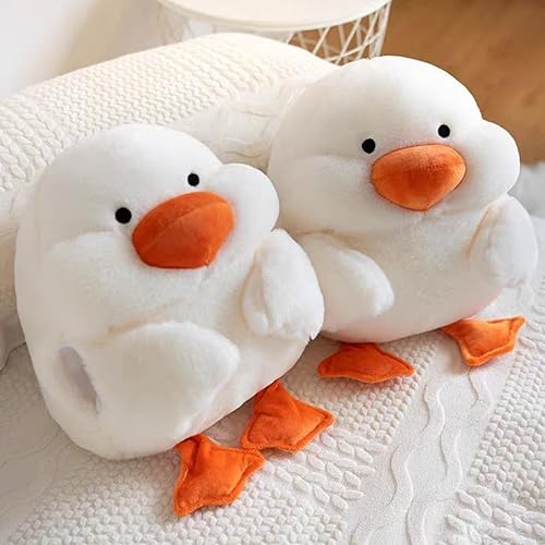 Miniatura 3 de Peluche de pato grande de 15 pulgadas, 15 % más gordito, almohada de pato suave con peso para niños y adultos, regalo perfecto para el Día de la