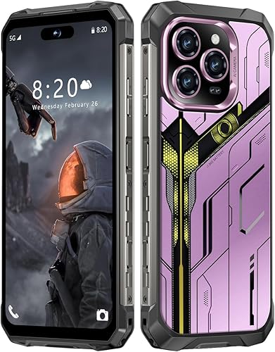 16PROMA X 32+1TB Rugged Armor - Teléfono celular desbloqueado, pantalla HD de 6.99 pulgadas, batería Android 15, 22000 mAh, teléfono desbloqueado