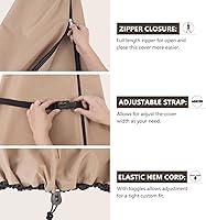 Vista 4 de ULTCOVER - Funda para sombrilla de patio