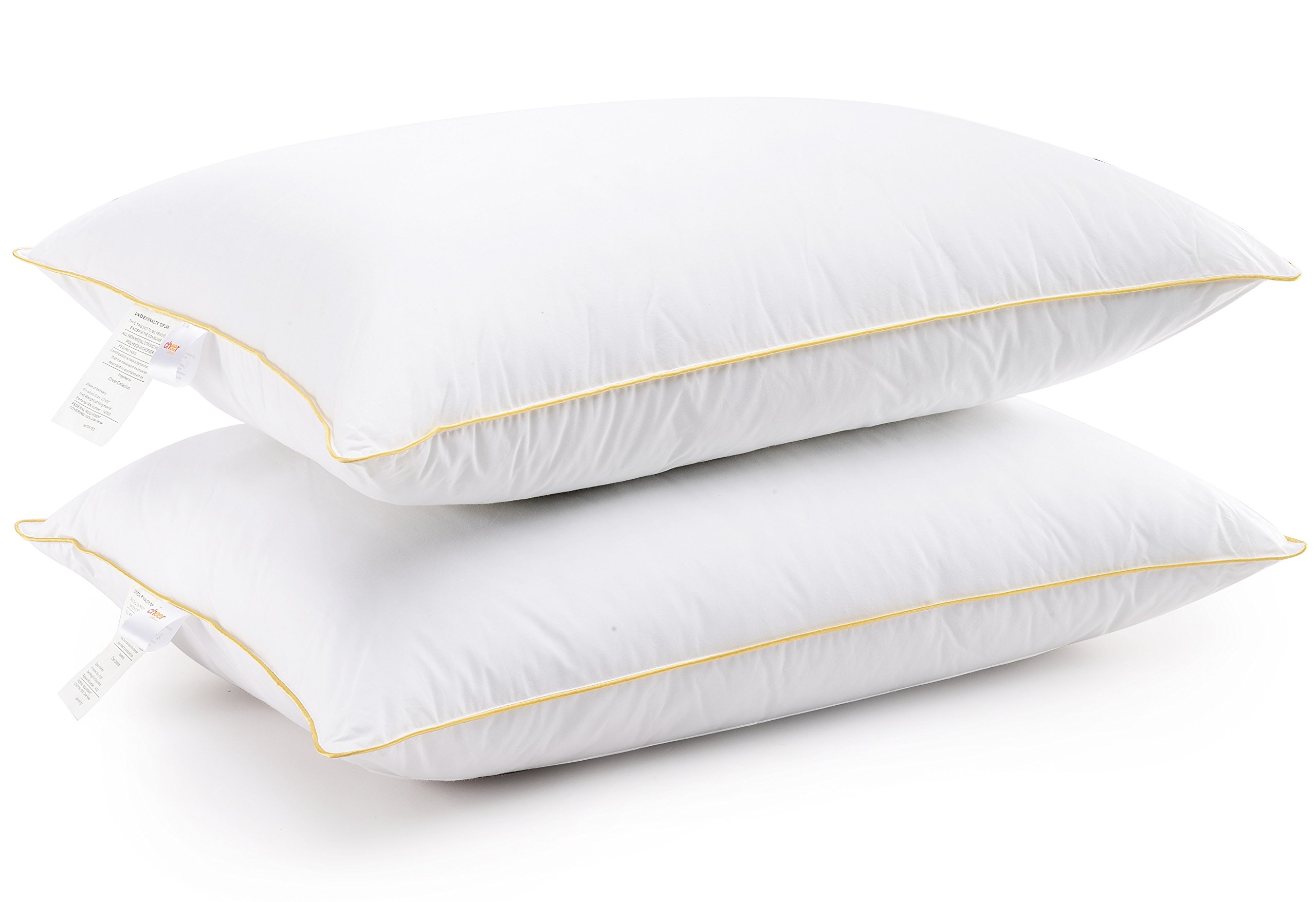 beckham hotel collection super plush gel fiber filled pillows